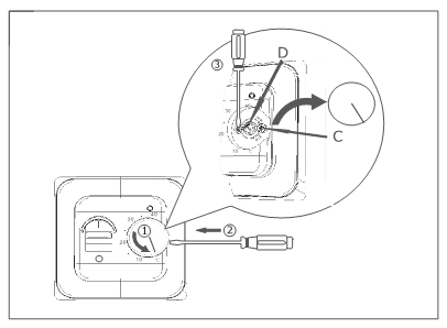 HeatUp-5250-ustanovka Терморегулятор HeatUp 5250 для подогрева пола