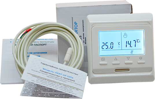 HeatUp-5255-536345 Программируемый термостат для теплого пола HeatUp 5255