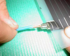 Установка соединительной клемы 1 Установка соединительной клемы 1