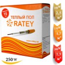 Кабельный теплый пол Ratey 250 W